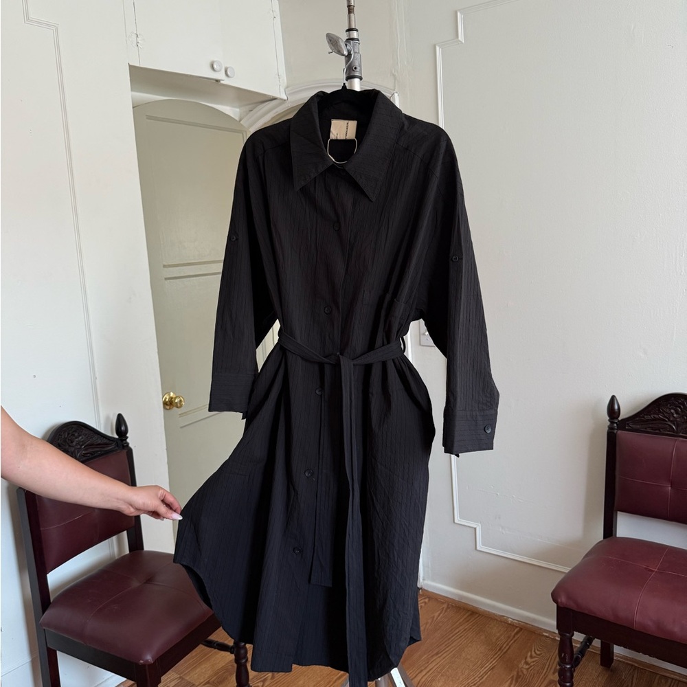 INTENTIONALLY BLANK Black Midi Dress